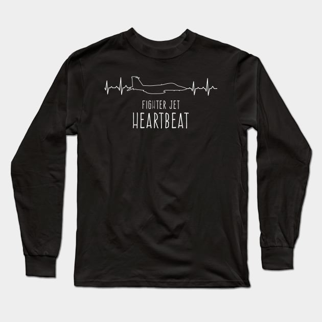 Heart beat Long Sleeve T-Shirt by woormle